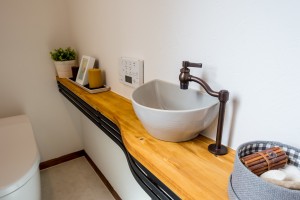 オリジナルトイレ洗面台